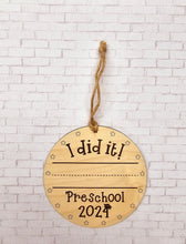 Load image into Gallery viewer, Kindergarten and Preschool Graduation Ornament
