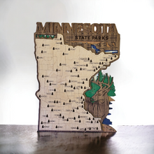 Load image into Gallery viewer, Minnesota State Park Map - Deer