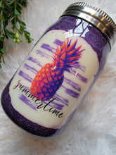 Load image into Gallery viewer, Tumbler Gift Set - 15oz Summer Mason Jar