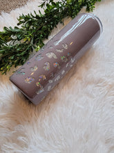 Load image into Gallery viewer, Tumbler Gift Set - 20oz Skinny Purple Leopard Tumbler
