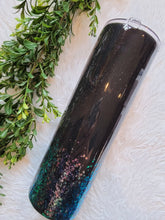 Load image into Gallery viewer, Tumbler Gift Set - 30oz Black Color Shifting Skinny Tumbler