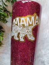 Load image into Gallery viewer, Tumbler Gift Set - 30oz Mama Bear Skinny Tumbler