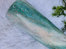 Load image into Gallery viewer, Tumbler Gift Set - 20oz Teal Swirl Skinny Tumbler