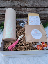 Load image into Gallery viewer, Tumbler Gift Set - 20oz Pink Opal Skinny Tumbler