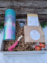 Load image into Gallery viewer, Tumbler Gift Set - 20oz Color Stripe Skinny Tumbler