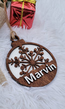 Load image into Gallery viewer, Snow Ornament