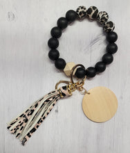 Load image into Gallery viewer, Personalized Silicone Wristlet Keychain