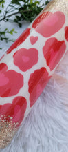Load image into Gallery viewer, 30oz Leopard Heart Skinny Tumbler