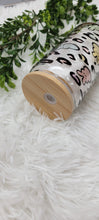 Load image into Gallery viewer, 12oz Leopard Bunny Glass Can