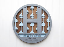 Load image into Gallery viewer, Transportation Monogram Round