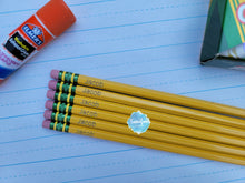 Load image into Gallery viewer, Personalized Pencils (12 pack)