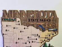 Load image into Gallery viewer, Minnesota State Park Map
