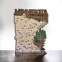 Load image into Gallery viewer, Minnesota State Park Map
