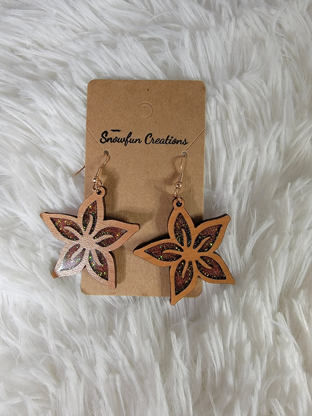 Hibiscus Flower Earring