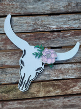 Load image into Gallery viewer, Floral Cow Skull
