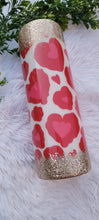 Load image into Gallery viewer, 30oz Leopard Heart Skinny Tumbler
