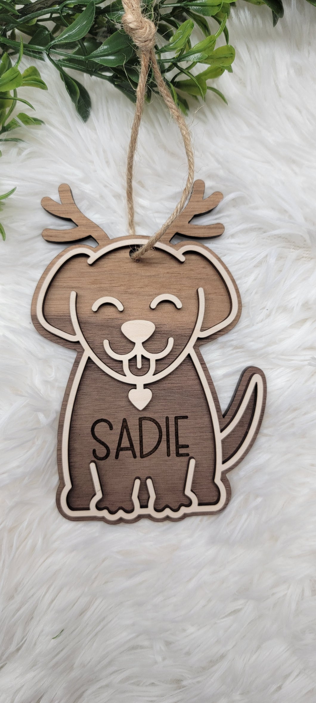 Dog Gingerbread Ornament